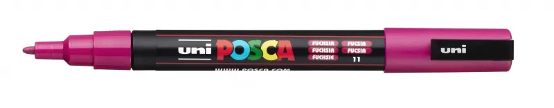 Posca Marcador PC-3M Punta Cónica 0,9 - 1,3 mm Fucsia