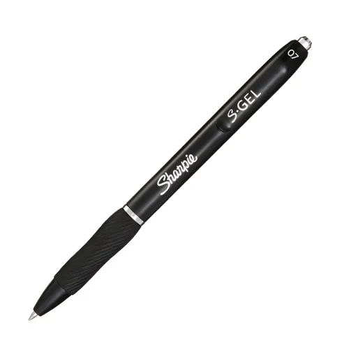 Sharpie Bolígrafo S-Gel Punta Media 0.7Mm Negro
