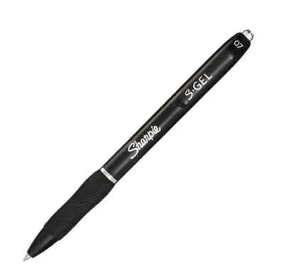 Sharpie Bolígrafo S-Gel Punta Media 0.7Mm Negro
