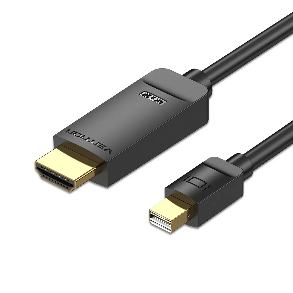Vention Cable Conversor Mini Displayport Macho a HDMI Macho - 2m - Color Negro