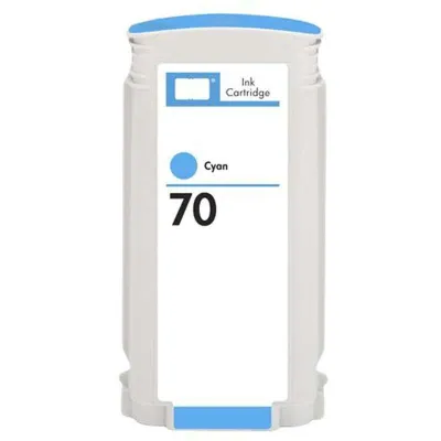 Generico HP 70 Cyan Cartucho de Tinta Pigmentada - Reemplaza C9452A
