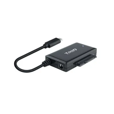 Tooq Adaptador USB 3.0 USB-C a SATA para Discos Duros de 2.5” y 3.5”
