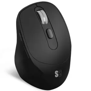 Subblim Confort Ergo Dual Ratón Inalámbrico Bluetooth USB 2.4GHz 2400dpi 5 Botones Negro