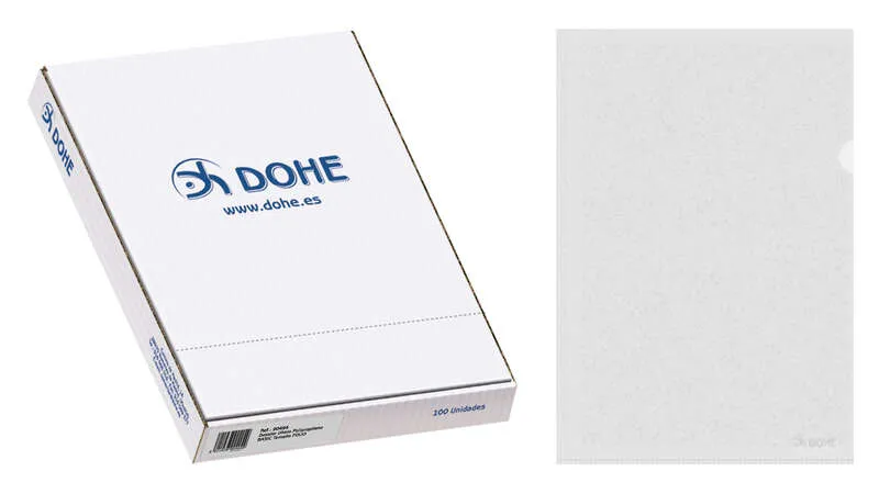 Dohe Dossier Uñero Folio Basic - 100 Unidades