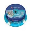Verbatim CD-R AZO 700MB 52X 25 Pack Spindle Inkjet Printable