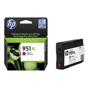 HP Cartucho de Tinta Magenta Nº 951XL para OfficeJet Pro 8100/8600