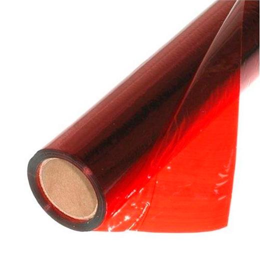 Sadipal Papel Celofán Pliegos Microperforado Rollo 25H 50X65Cm Rojo