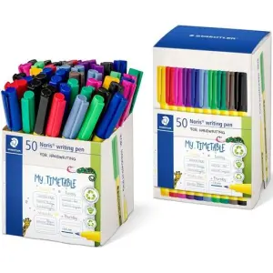 Staedtler Noris Writing Pen 307 Punta Fina Surtidos Caja Expositora 50 Ud