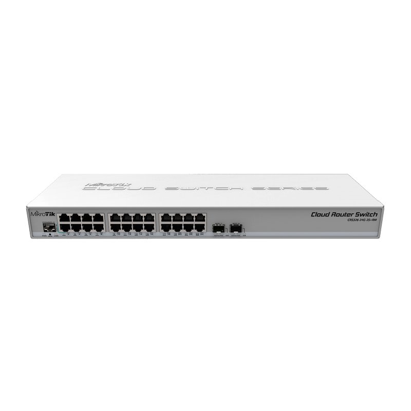 Mikrotik Crs326-24G-2S+Rm Switch 24Xgb 2Xsfp+ L5