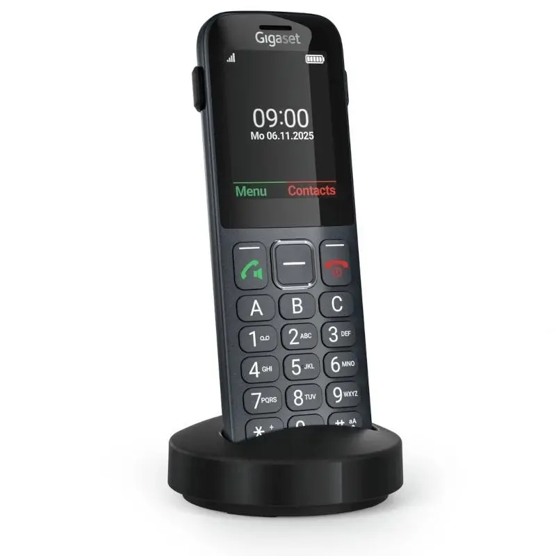 Gigaset Móvil Senior Comfort 600 SIM 4G 2.4" Negro