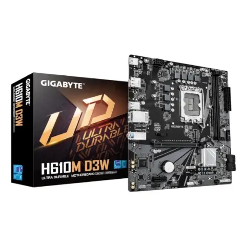 Gigabyte H610M D3W Placa Base mATX DDR5 LGA 1700