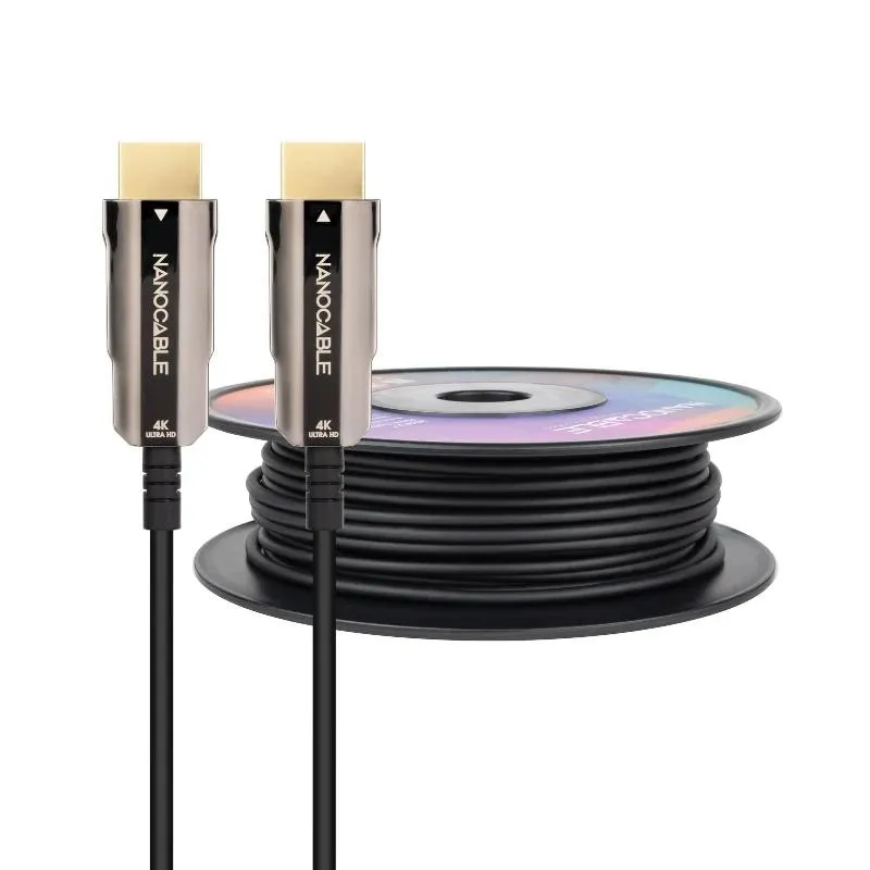 Nanocable Cable HDMI v2.0 AOC 4K@60Hz 18Gbps 40m