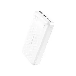 XO Powerhouse 20000mAh Power Bank con Pantalla LCD, USB x 2, Carga Rápida, Negro