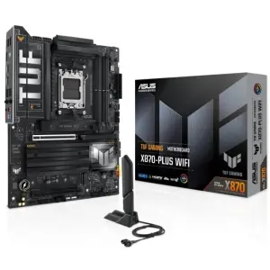 Asus TUF Gaming X870-PLUS WIFI Placa Base AM5 ATX - WiFi, Bluetooth, HDMI, DDR5, M.2, PCIe 4.0