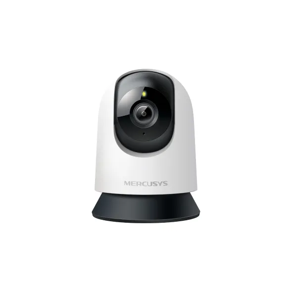 Mercusys Mc200 Camara Wifi Seguridad 1080P - Vision Nocturna Hasta 12M - Movimiento 360 Grados - Audio Bidireccional - Color Blanco