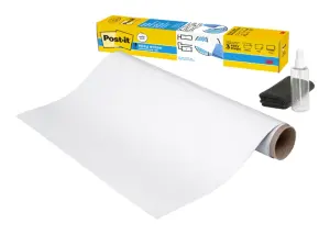 Post-it Easy Erase Pizarra Adhesiva Rectangular 91.4x121.9cm Color Blanco