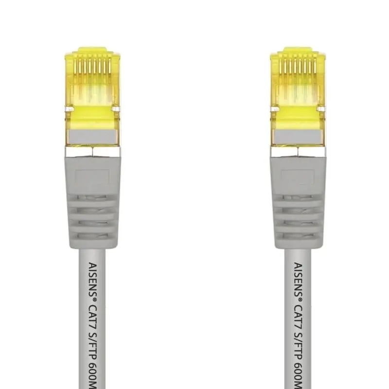 Aisens Cable de Red RJ45 LSZH Cat.7 600 MHz S/FTP PIMF AWG26 2.0M Gris
