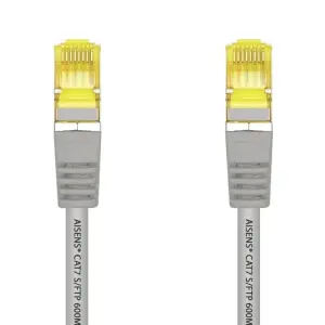 Aisens Cable de Red RJ45 LSZH Cat.7 600 MHz S/FTP PIMF AWG26 2.0M Gris