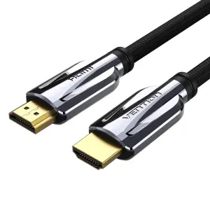 Vention Cable HDMI 2.1 Macho a Macho 1.5m Chapado en Oro Negro