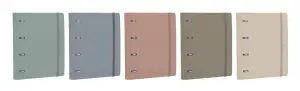 Oxford Europeanbinder Forest Anillas 4X35Ø A4+ Con Recambio 5X5 Polyfoam 50% Reciclado