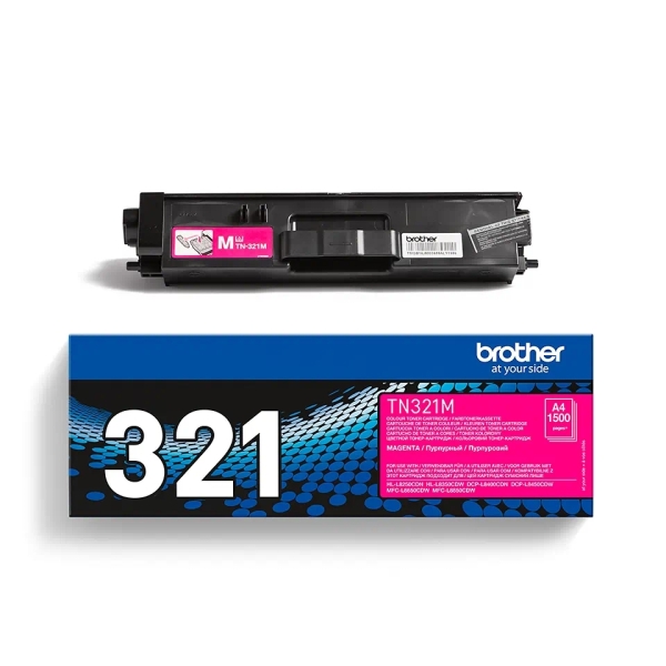 Brother Tn321 Magenta Cartucho De Toner Original - Tn321M