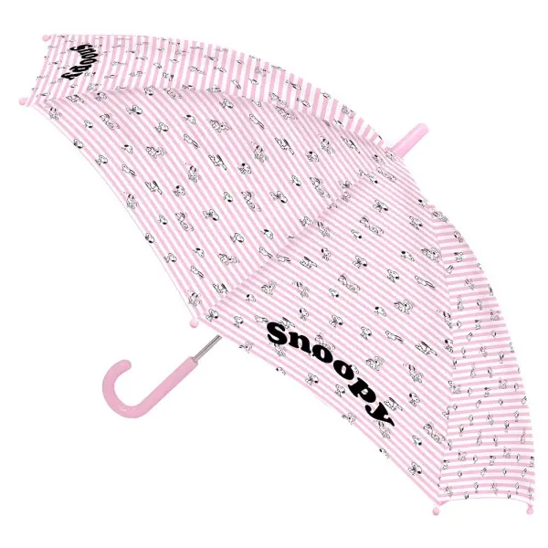Safta Paraguas Manual Rosa 70cm con 8 Paneles y Asa de PVC