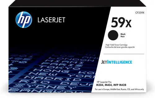 Toner Negro Laserjet Pro M404Dn, M404Dw, Mfp M428Fdw - Nº 59X - Cf259X (No Valido Para La Mfp M428Fdn)