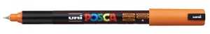 Posca Marcador PC-1MR Punta Extrafina 0.7mm Naranja No Permanente