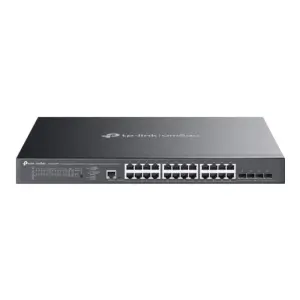 TP-Link SG3428XMPP Switch L2+ 24 Puertos Gigabit 4 Puertos 10G SFP+ 1U