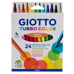 Giotto Rotuladores Turbo Color Surtidos Estuche 24 Ud