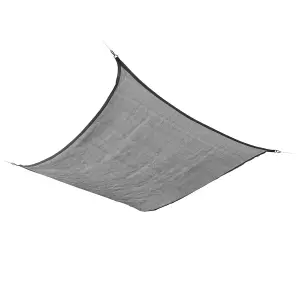 Innovagoods Reshad Toldo Vela Rectangular - Facil Limpieza - Proteccion UV - Transpirable - Incluye Cuerda y 4 Mosquetones - 300x400x0.3cm - Color Gris
