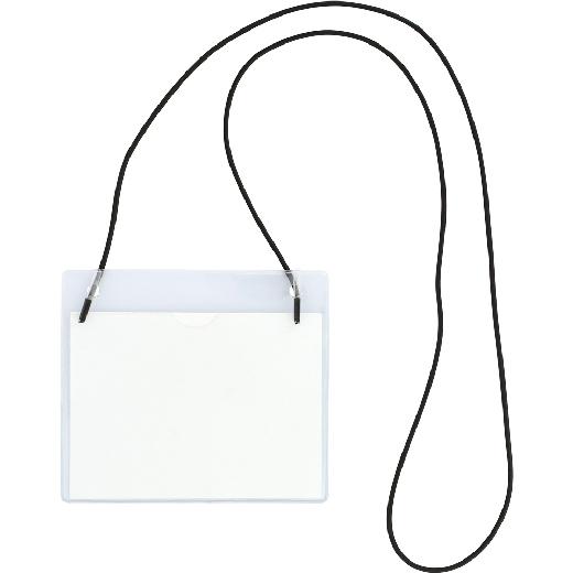 Grafoplás Portadistintivo C/Goma Elástica 95X110Mm Pvc Rígido Transparente