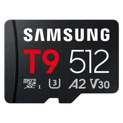 Samsung Micro SDXC 512GB Clase 10 U3 V30 A2