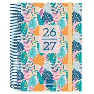 FINOCAM AGENDA SECUNDARIA PARA ESTUDIANTES ESPIRAL 8º-120X164MM 1DP TROPICAL CURSO 2026-2027