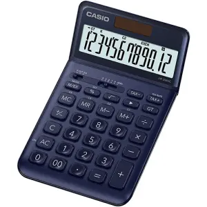 CASIO CALCULADORA DE OFICINA SOBREMESA 12 DÍGITOS AZUL MARINO
