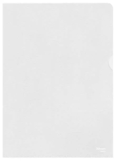 Esselte Caja De 100 Dossiers Uñero Formato A4 - Lamina De Pp Piel De Naranja - Grosor 0.11Mm