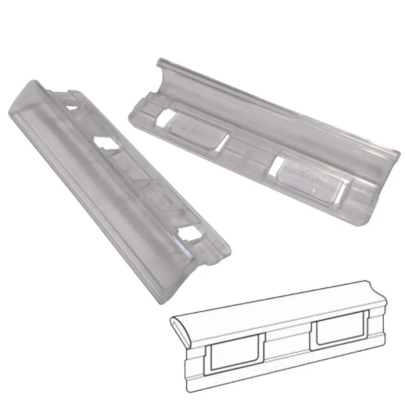 Gio Visor Para Carpeta Colgante 8,5X1,5 Cm Cristal -25U-