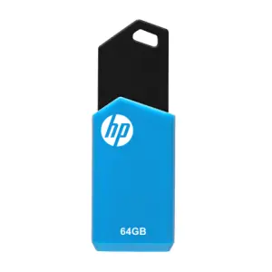 HP v150w Unidad Flash USB 64 GB Tipo A 2.0 Negro y Azul