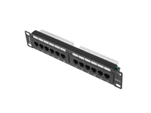 Lanberg PPU6-9012-B Panel De Parcheo Para Armarios Rack