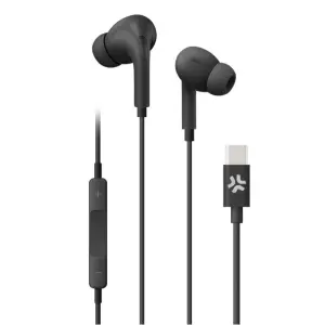 Celly Auriculares USB-C Negros