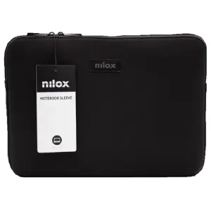 Nilox Funda Color Sleeve Portátil 15,6" Negra