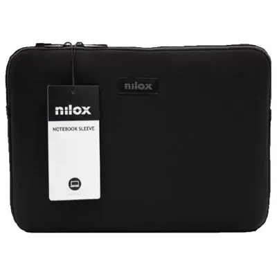 Nilox Funda Color Sleeve Portátil 15,6" Negra