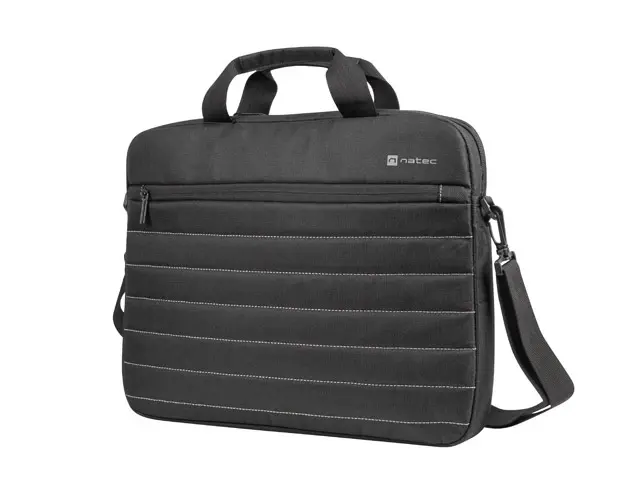 NATEC Maletín Negro Taruca 35,8 cm (14.1") para Informática y Electrónica