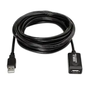 Aisens Cable Extensión USB 2.0 Prolongador Tipo A Macho a Tipo A Hembra 5 Metros
