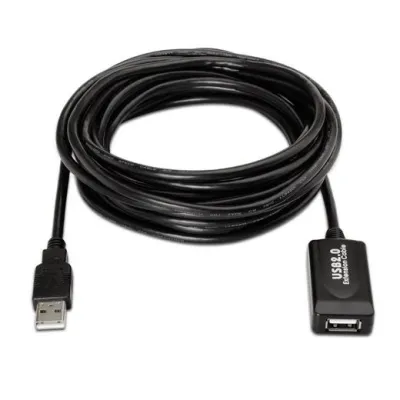 Aisens Cable Extensión USB 2.0 Prolongador Tipo A Macho a Tipo A Hembra 5 Metros