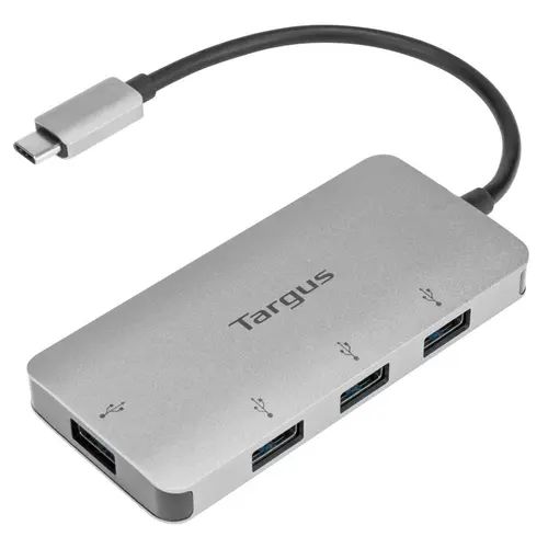 Targus Hub USB 3.2 Gen 1 Type-C 5000 Mbit/s Plata
