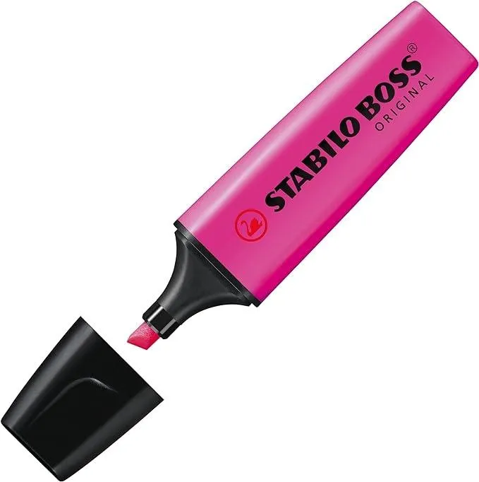 Stabilo Marcador Fluorescente Boss Original Violeta