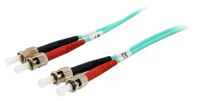 EQUIP Cable Fibra Óptica Multimodo ST/ST OM3 50/125 LSOH 3M Azul