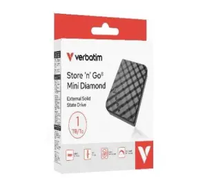 VERBATIM DISCO DURO EXTERNO SSD STORE 'N' GO MINI 1TB USB-C 3.2 NEGRO