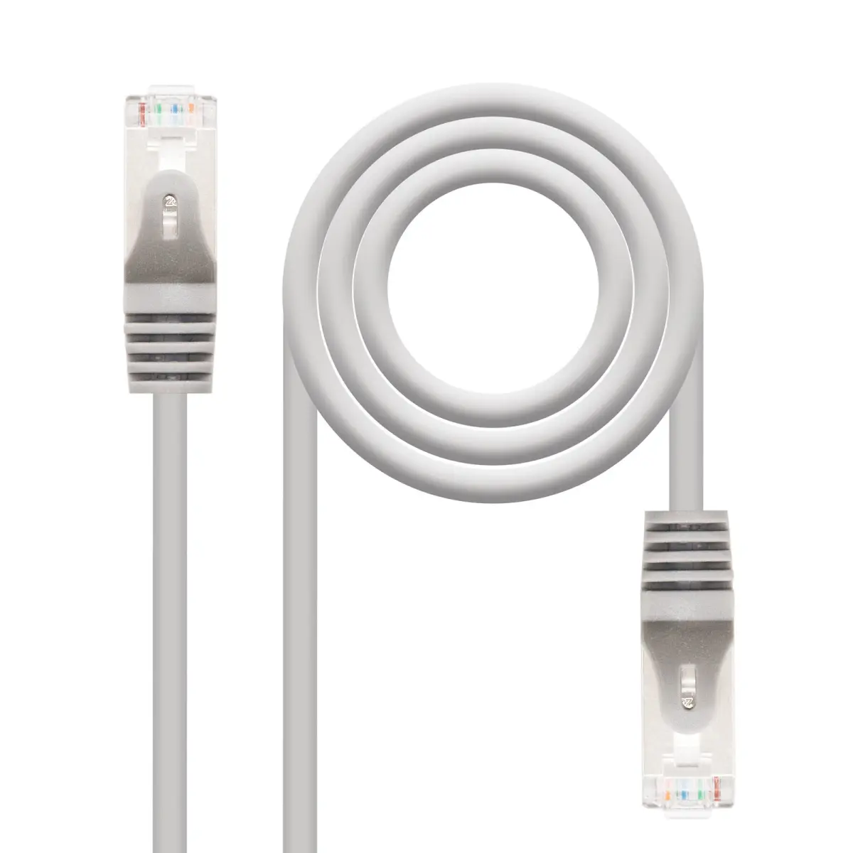 Nanocable Latiguillo Cat 6 FTP 20 M Gris